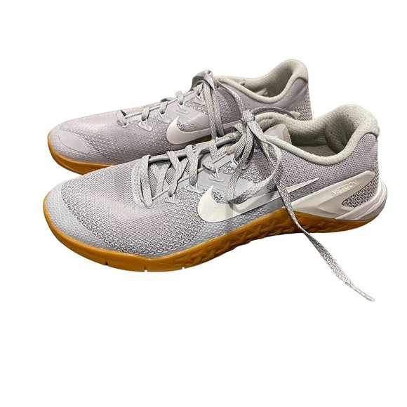Nike Shoes Mens 10 Atmosphere Grey Metcon 4 Running Training Athletic AH7453-007 - Picture 5 of 12